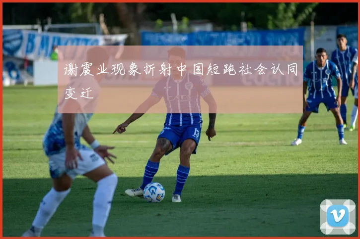谢震业现象折射中国短跑社会认同变迁